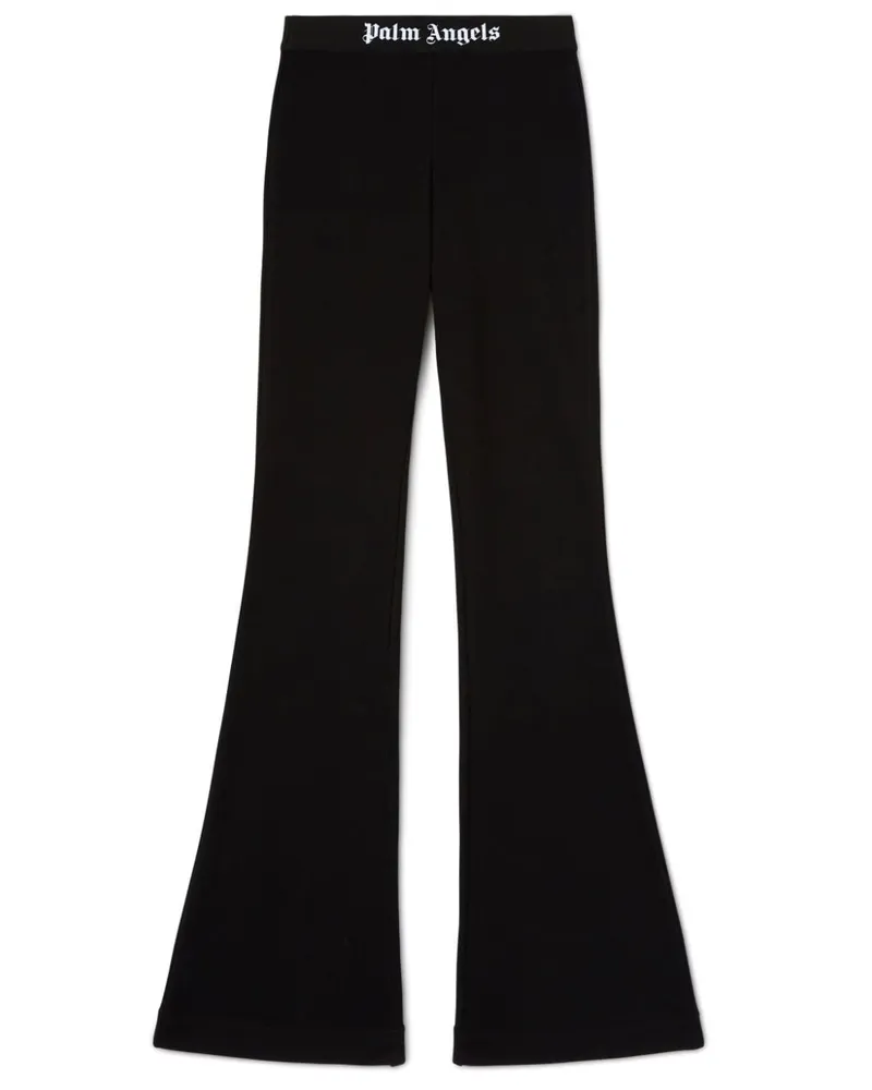 Palm Angels Jogginghose mit Logo-Bund - Schwarz Schwarz