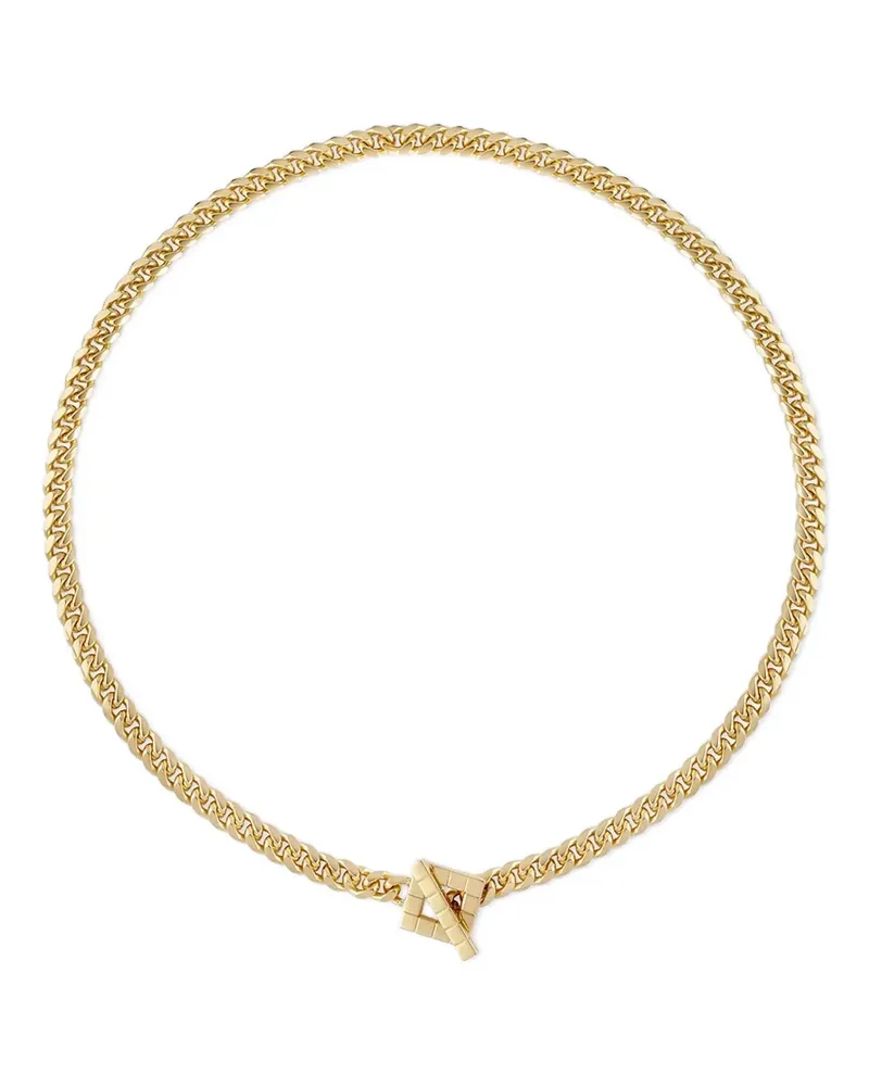 IVI Collection Signore T-bar chain necklace - Gold Gold
