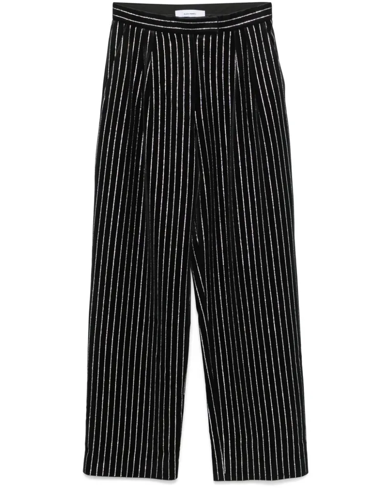 Alex Perry Klassische Hose mit Kristallen - Schwarz Schwarz