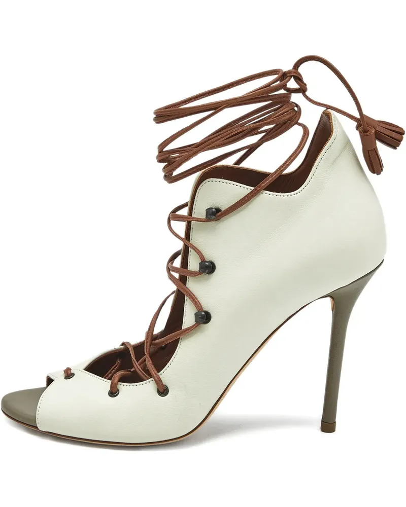 Malone Souliers Pumps mit Schnürung - Nude Nude