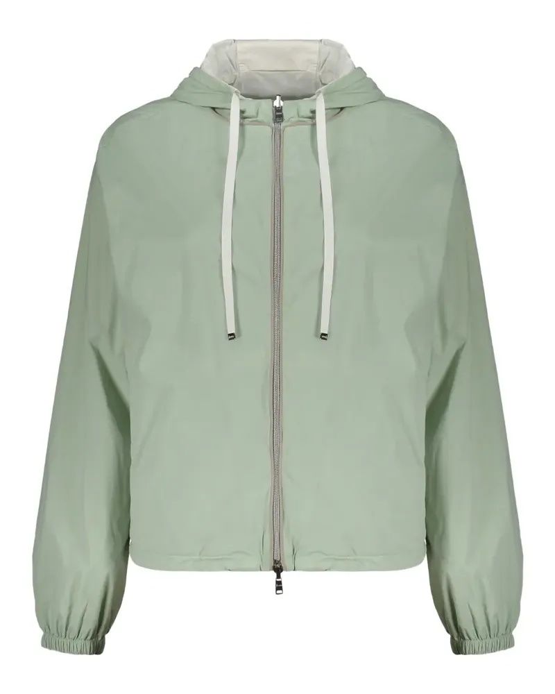 Herno Wendbare Kapuzenjacke - Grün Grün