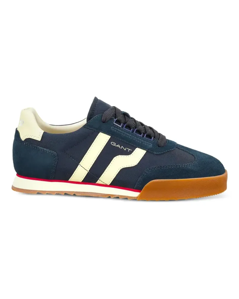 Gant Gestreifte Sneakers - Blau Blau