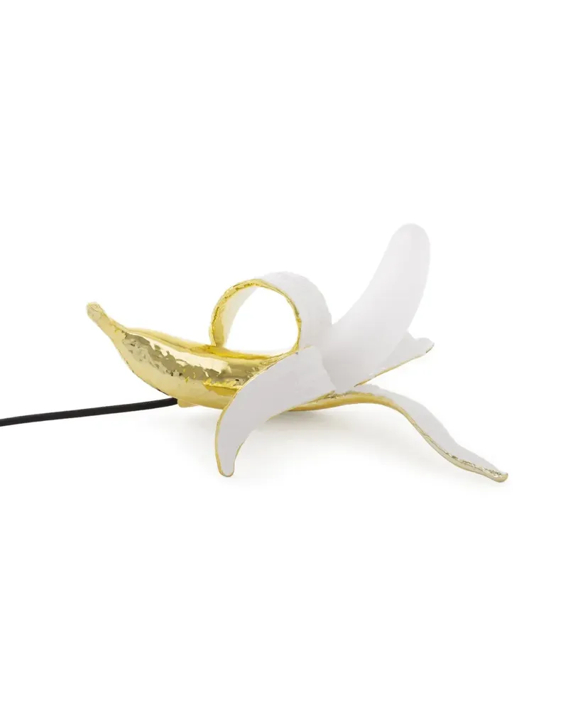 Seletti Lampe in Bananenform - Weiß Weiß