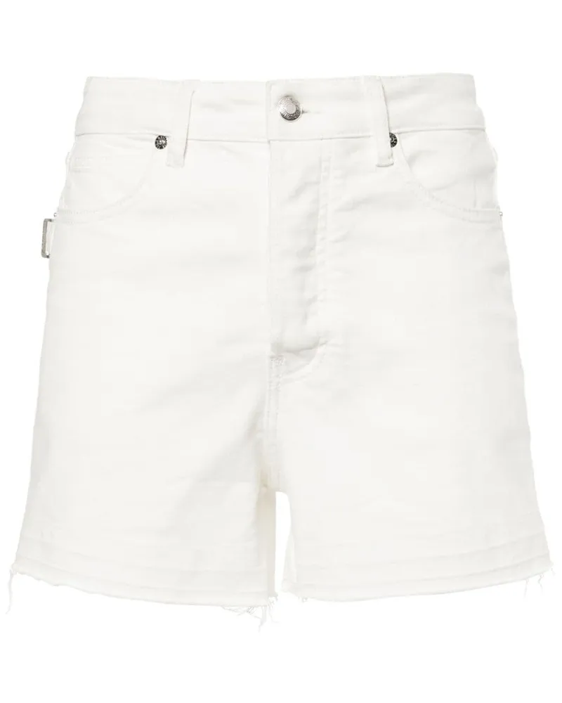 Zadig & Voltaire Jeans-Shorts mit hohem Bund - Weiß Weiß