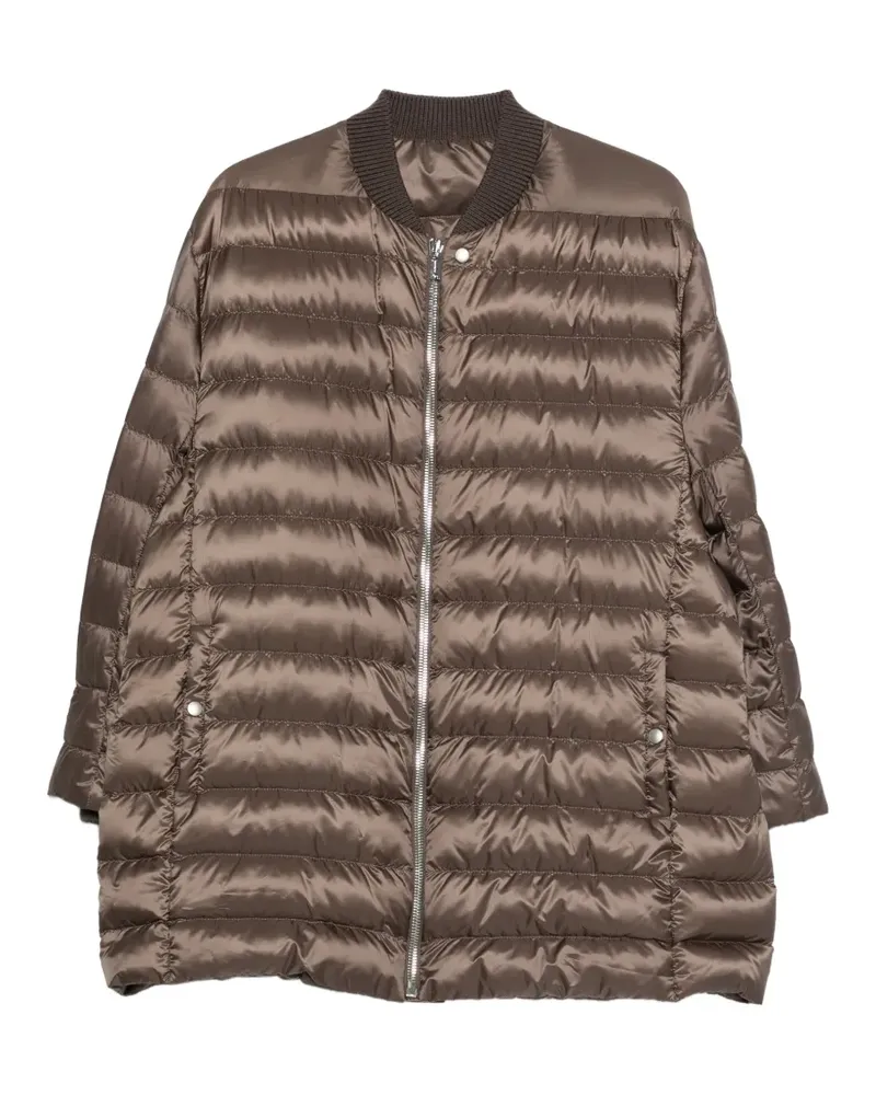 Moncler zip-fastening padded jacket - Braun Braun