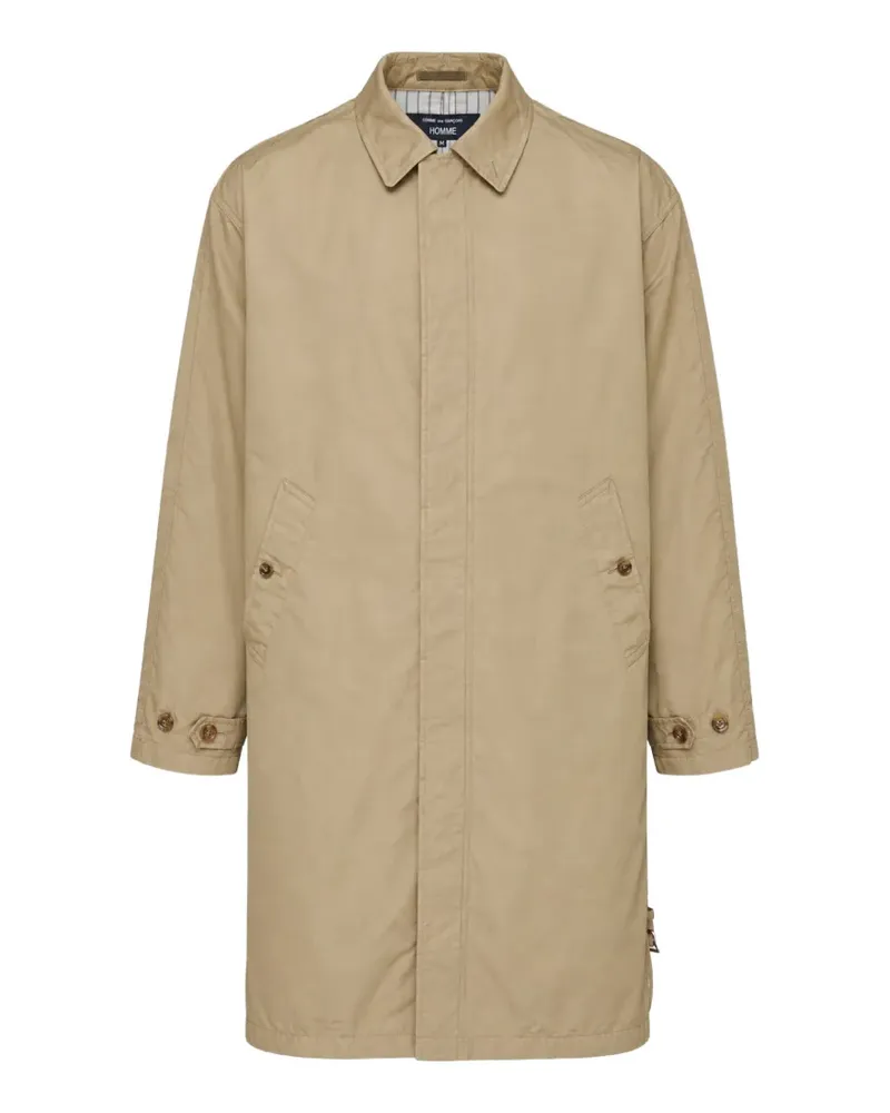 Comme des Garçons Mantel mit Gürtel - Nude Nude