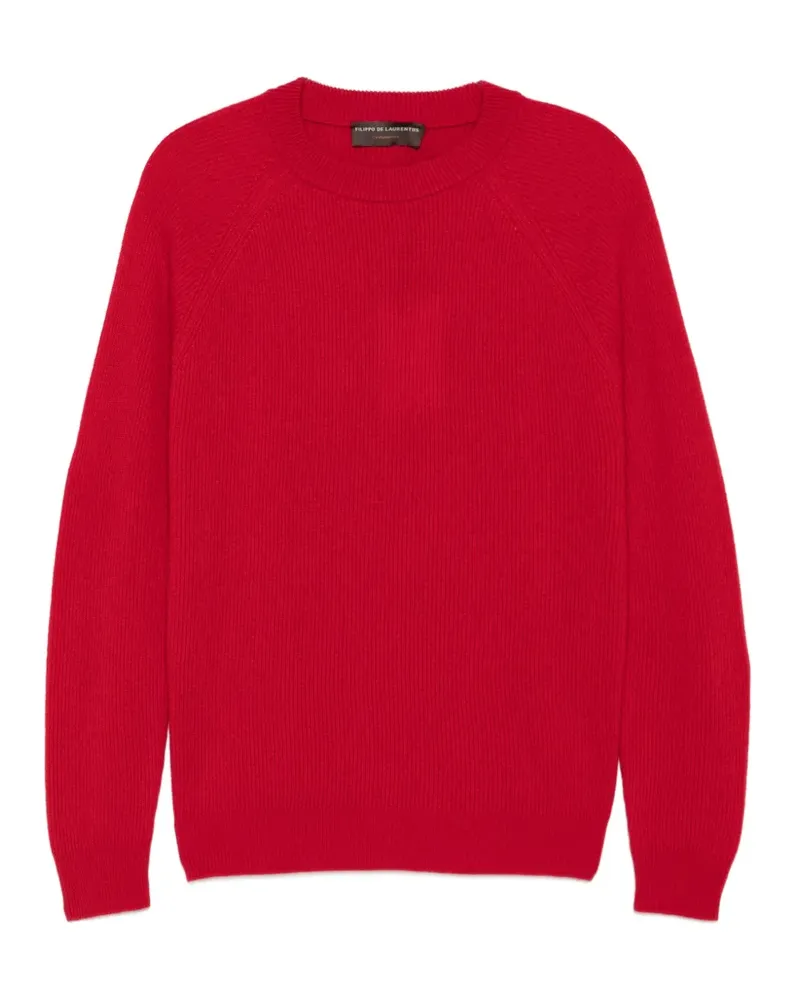 Filippo de Laurentiis Pullover mit Raglanärmeln - Rot Rot