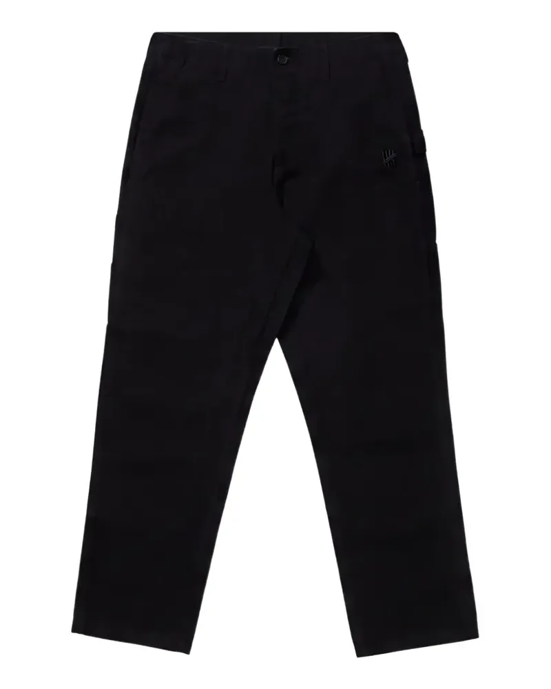 Undefeated logo-embroidered trousers - Schwarz Schwarz