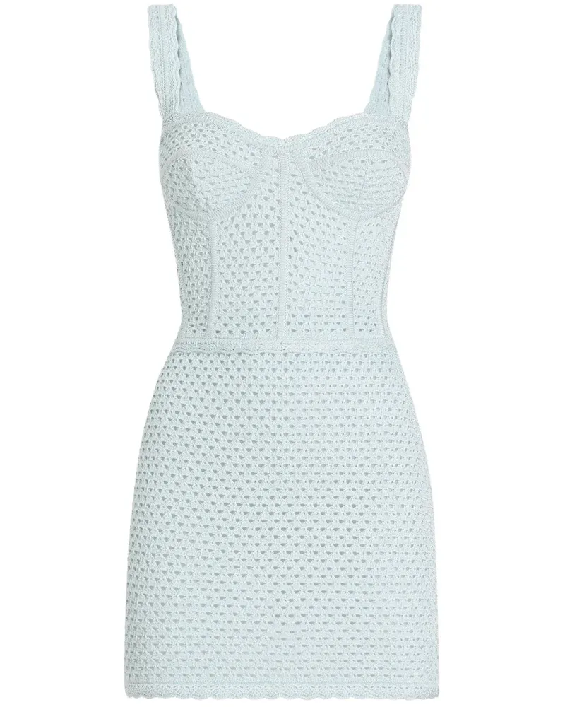 Dolce & Gabbana Gehäkeltes Kleid - Blau Blau