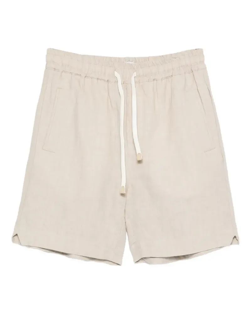 Eleventy drawstring deck shorts - Nude Nude