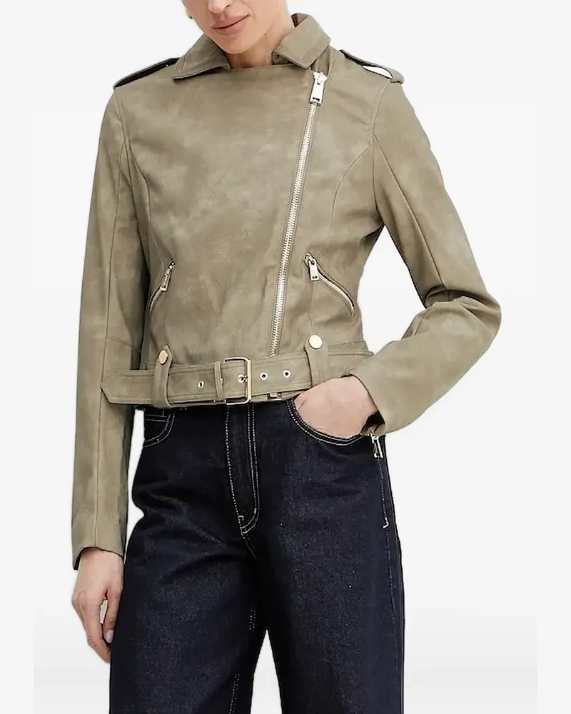 Guess Jacke mit Gürtel - Grün Grün