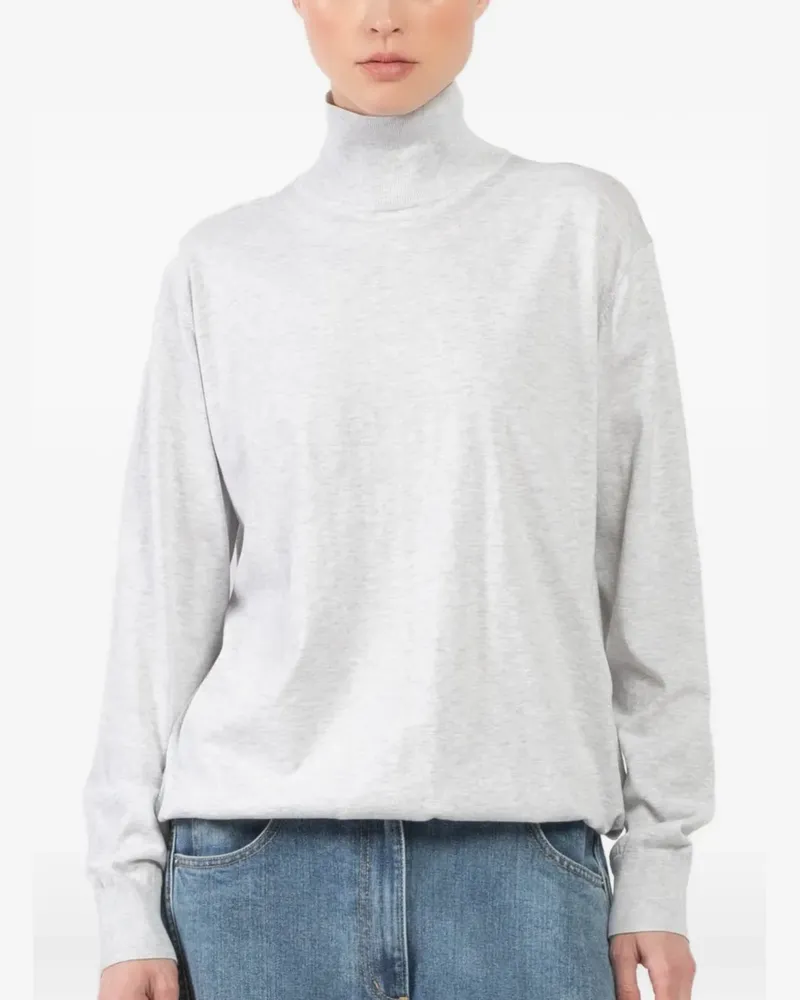tibi roll-neck sweater - Grau Grau
