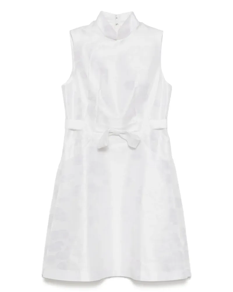 SHIATZY CHEN Kleid mit Jacquard - Weiß Weiß