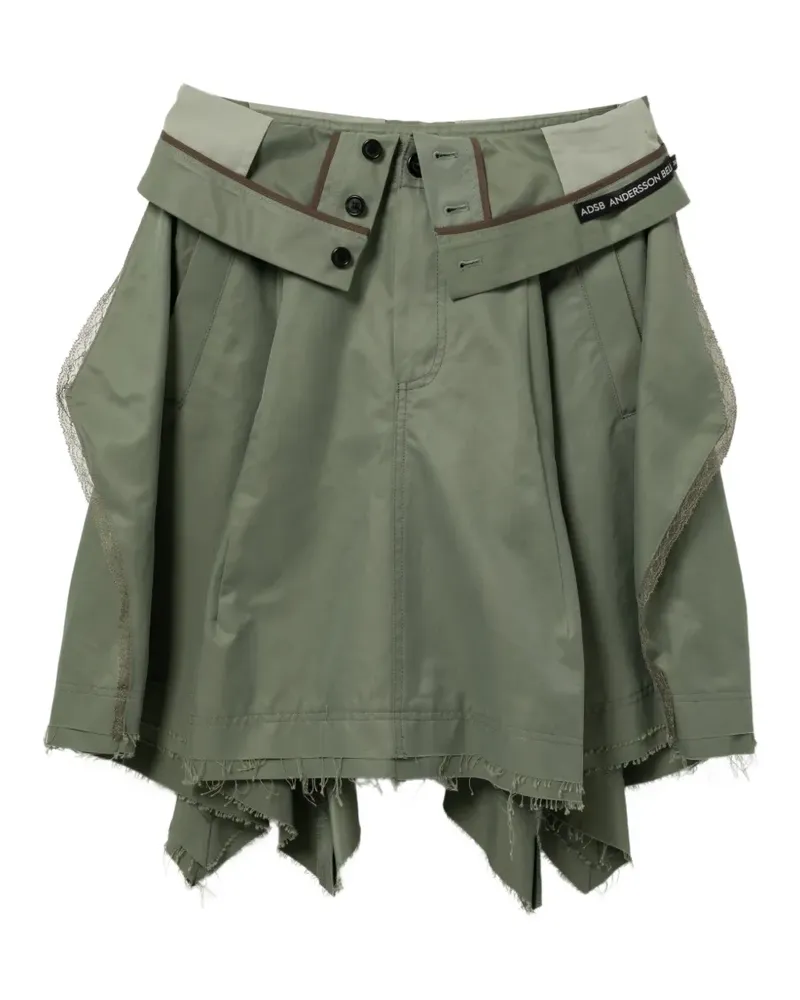 Andersson Bell upside-down asymmetric skirt - Grün Grün