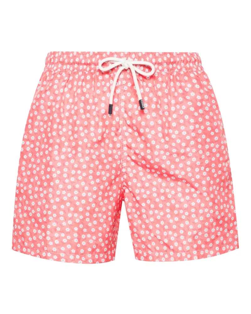 Fedeli Madeira Badeshorts mit Rita-Muster - Rot Rot