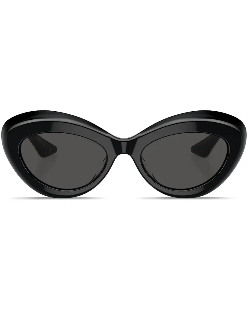 Oliver Peoples Cat-Eye-Sonnenbrille - Schwarz Schwarz