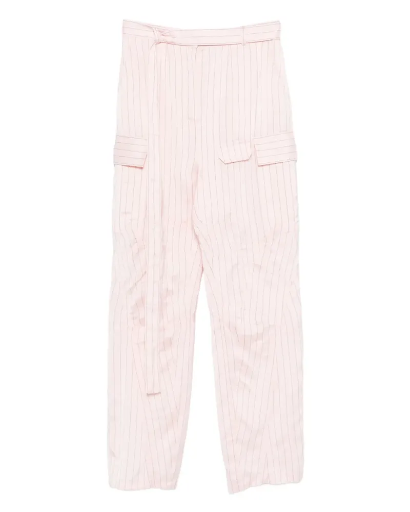 Ferragamo Cargohose mit Nadelstreifen - Rosa Rosa