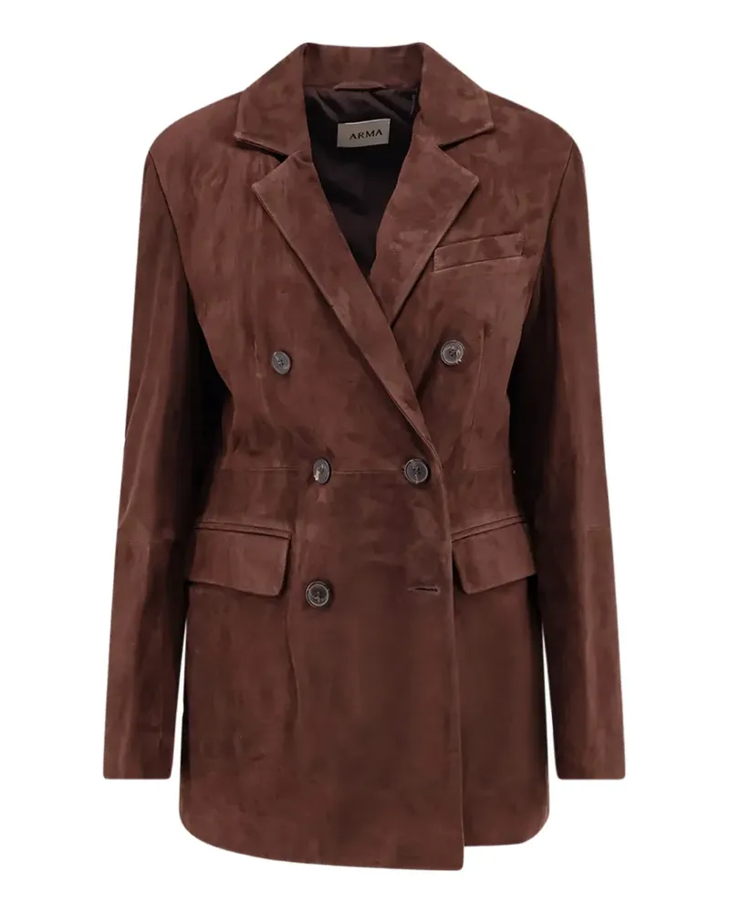 Arma Doppelreihiger Safia Blazer - Braun Braun