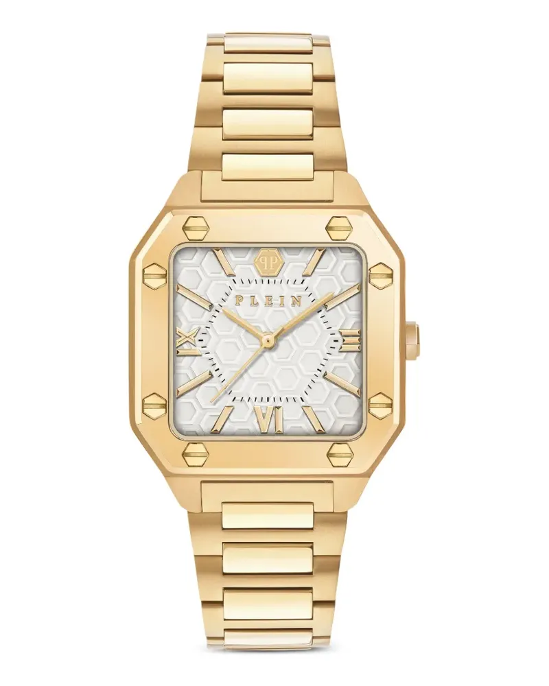 Philipp Plein Edge Armbanduhr 34mm - Weiß Weiß