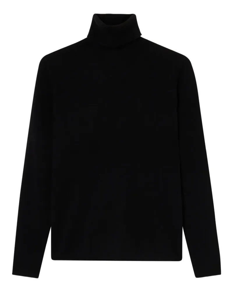 Brooks Brothers Rollkragenpullover aus Kaschmir - Schwarz Schwarz