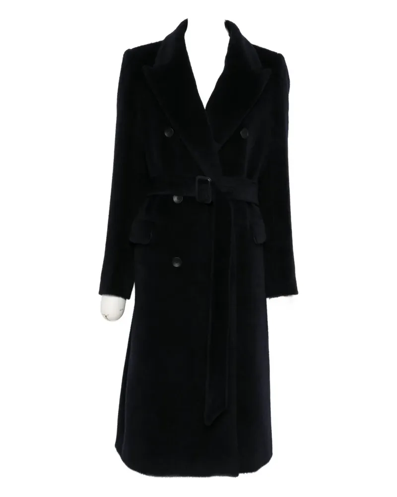Tagliatore belted double-breasted coat - Grün Grün