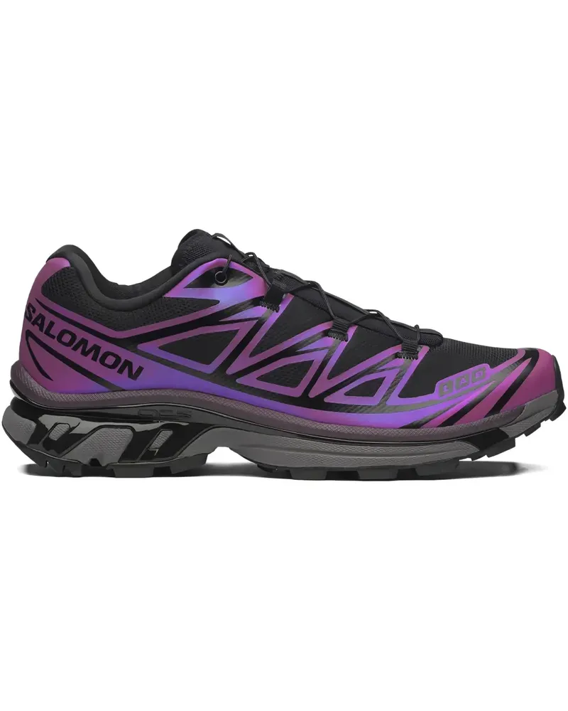 Salomon XT Iridescent "Black/Plum Perfect" sneakers - Schwarz Schwarz