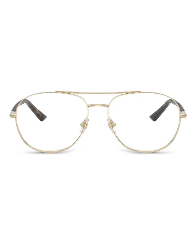 Jimmy Choo Klassische Pilotenbrille - Gold Gold