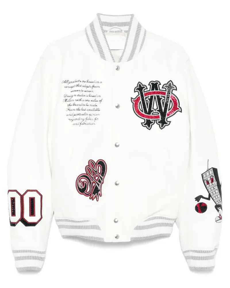 OFF-WHITE Lea Bomberjacke - Weiß Weiß