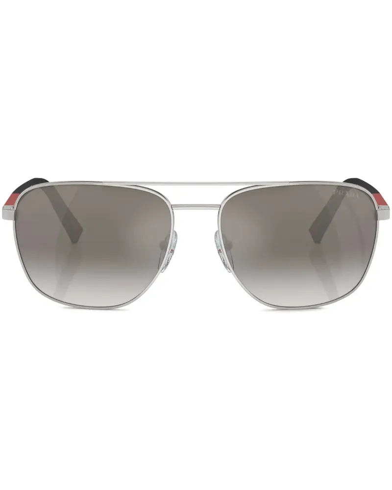 Prada Linea Rossa Sonnenbrille - Silber Silber