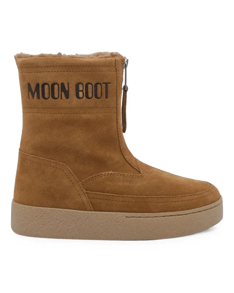 Moon Boot Ltrack Lara suede boots - Braun Braun