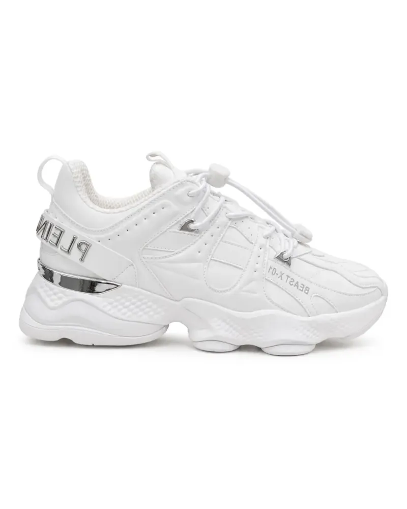 Philipp Plein Runner Beast X-01 Sneakers - Weiß Weiß