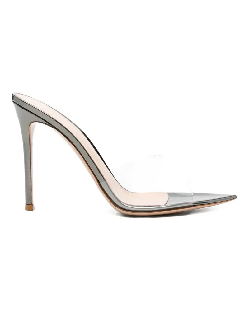 Gianvito Rossi Elle Pantoletten - Weiß Weiß