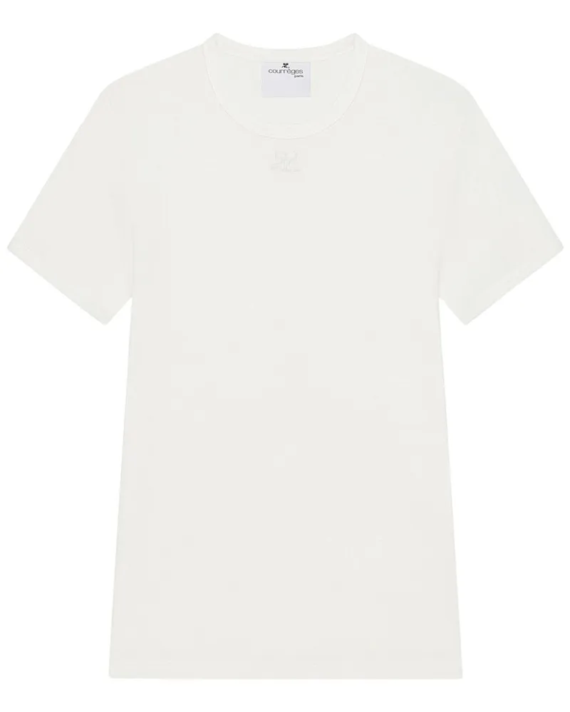 Courrèges Heritage T-Shirt - Weiß Weiß