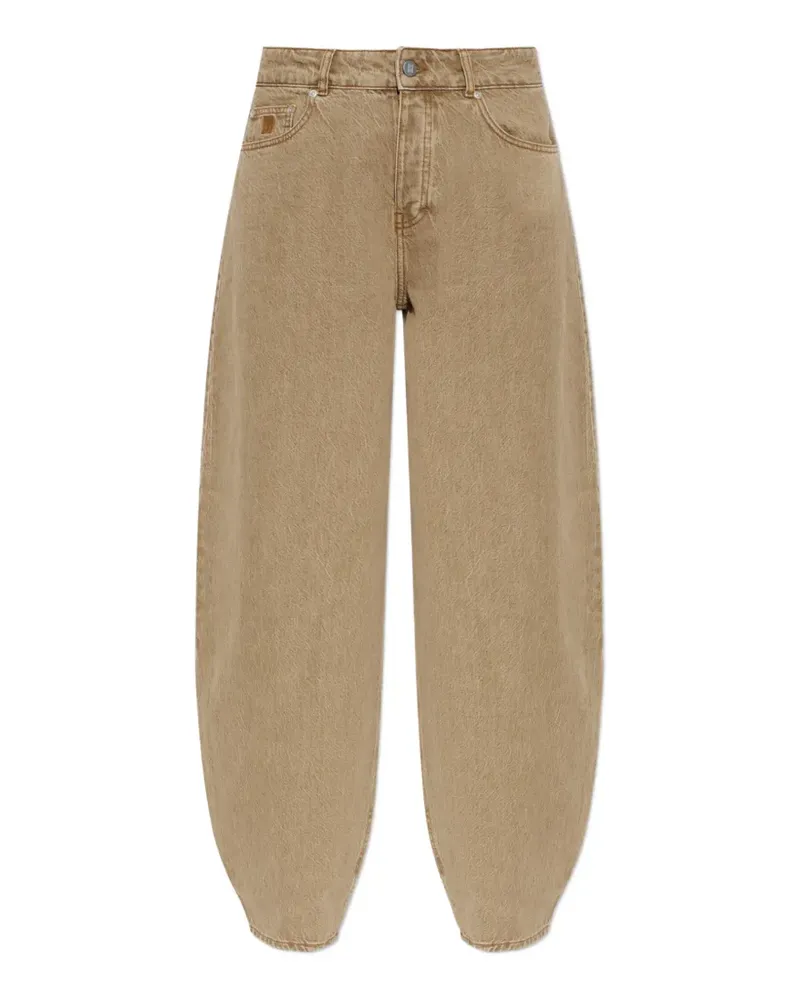 By Malene Birger Dallas Barrel-Leg-Jeans - Nude Nude