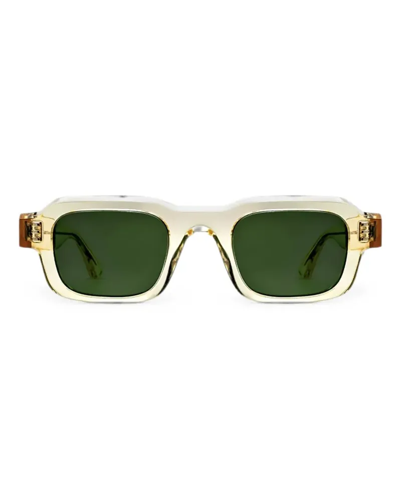 Thierry Lasry Flexxxy rectangle-frame sunglasses - Gelb Gelb