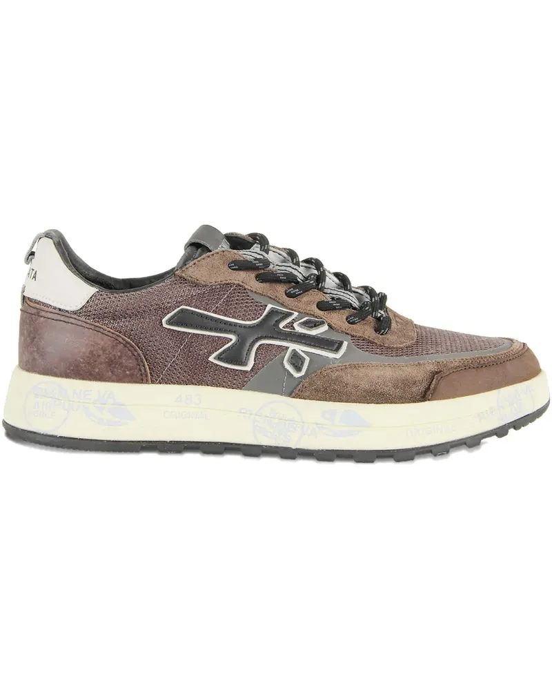 Premiata Nous panelled sneakers - Braun Braun