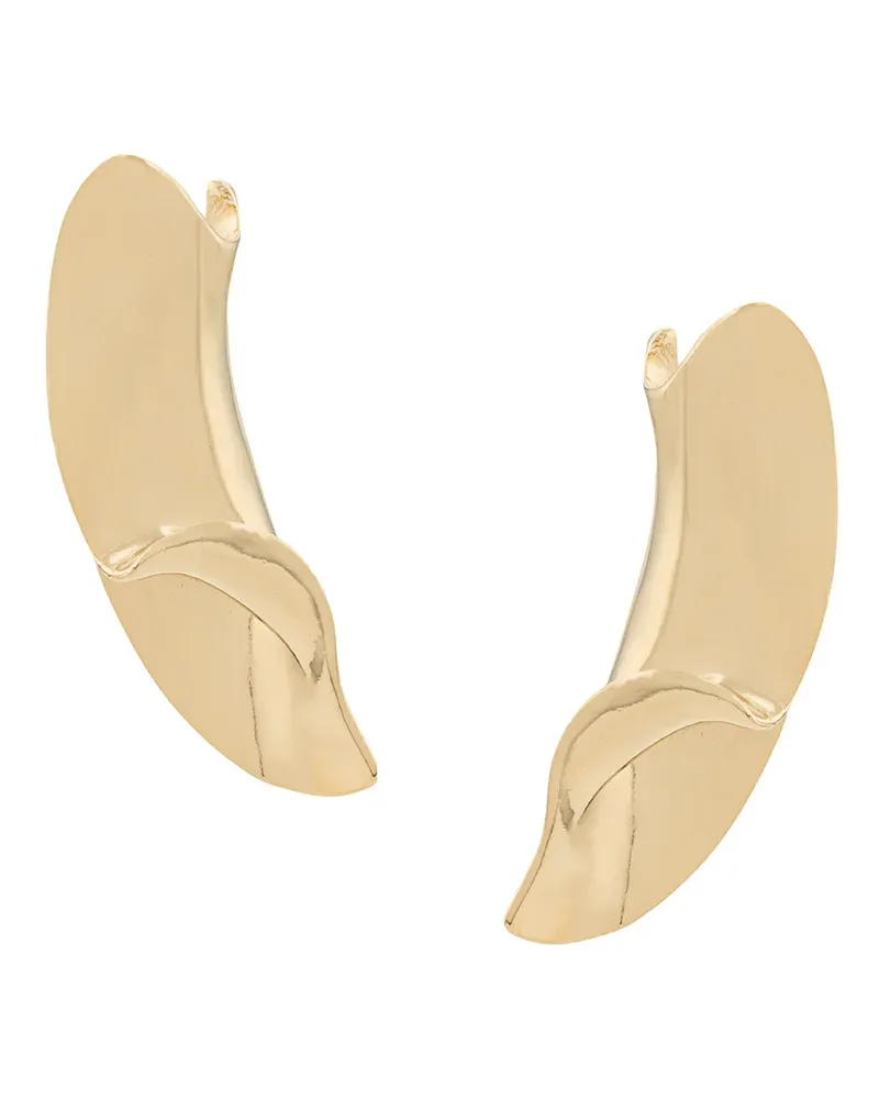 Annelise Michelson Kleine Ohrringe in verdrehter Optik - Gold Gold