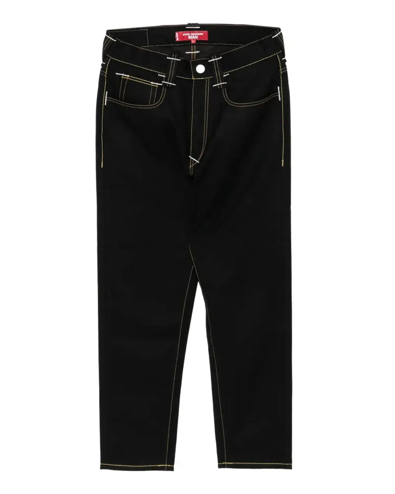 Junya Watanabe x Levi Hose aus Wolle - Schwarz Schwarz