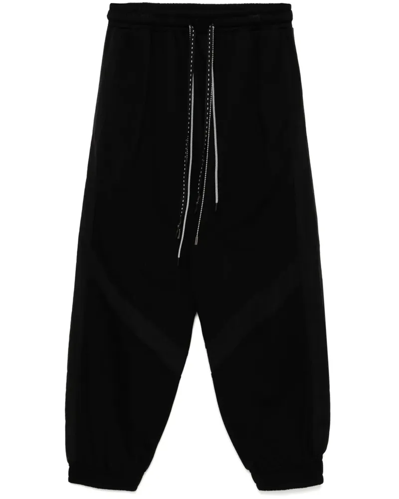 Mostly Heard Rarely Seen Wide-Leg-Hose mit Einsätzen - Schwarz Schwarz