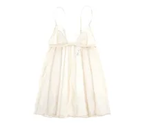 Camisole-Top mit Spitze - Nude