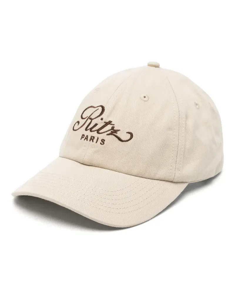 Frame Denim Ritz Paris Baseballkappe mit Stickerei - Nude Nude