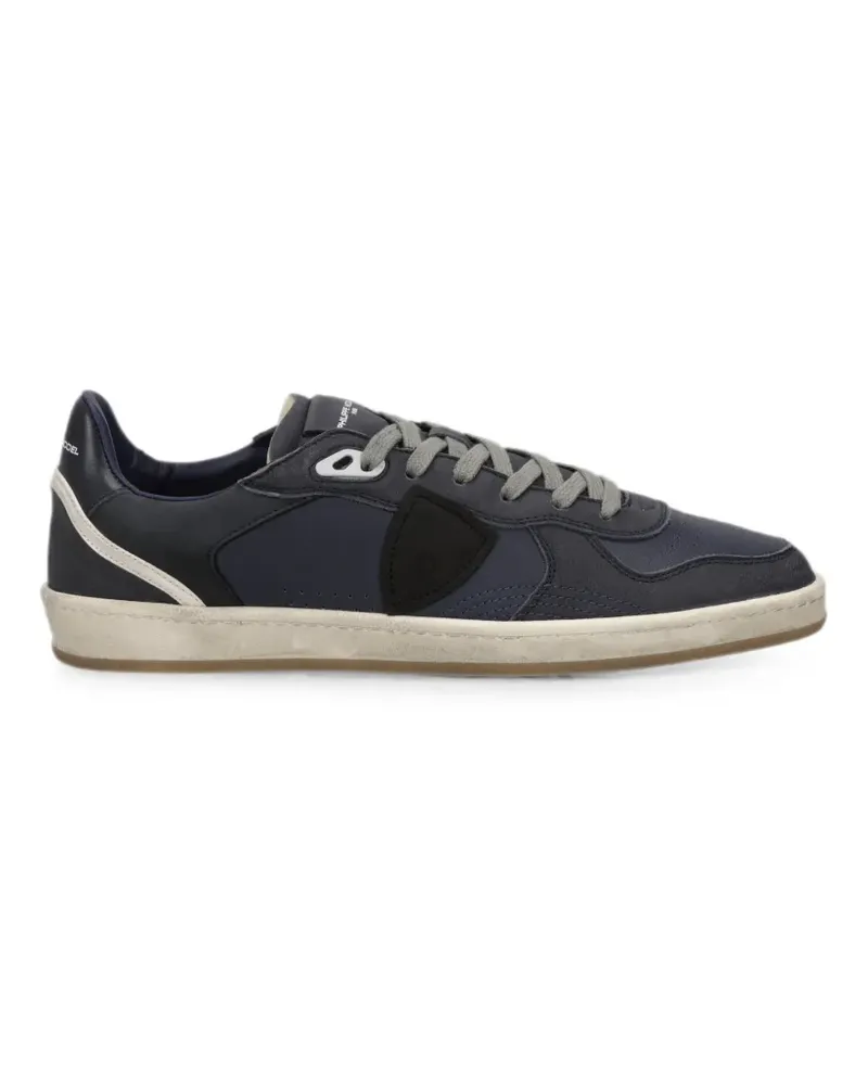 Philippe Model Sneakers mit Logo-Patch - Blau Blau