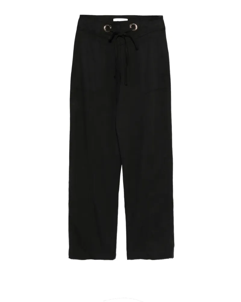 ba&sh drawstring trousers - Schwarz Schwarz