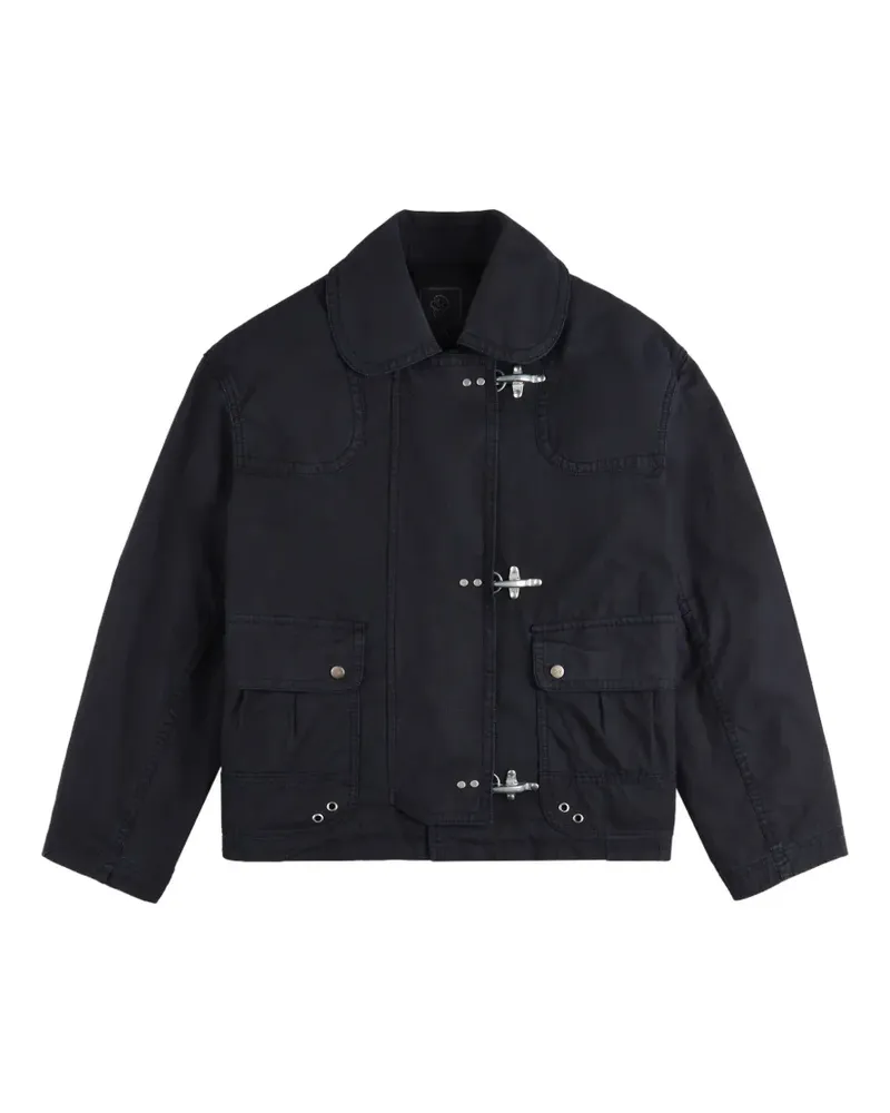 Fay patch-pocket jacket - Blau Blau