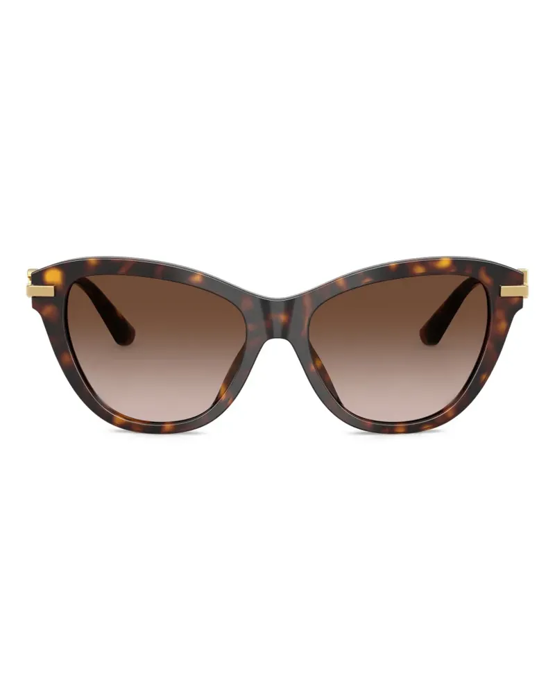 Dolce & Gabbana Cat-Eye-Sonnenbrille - Braun Braun