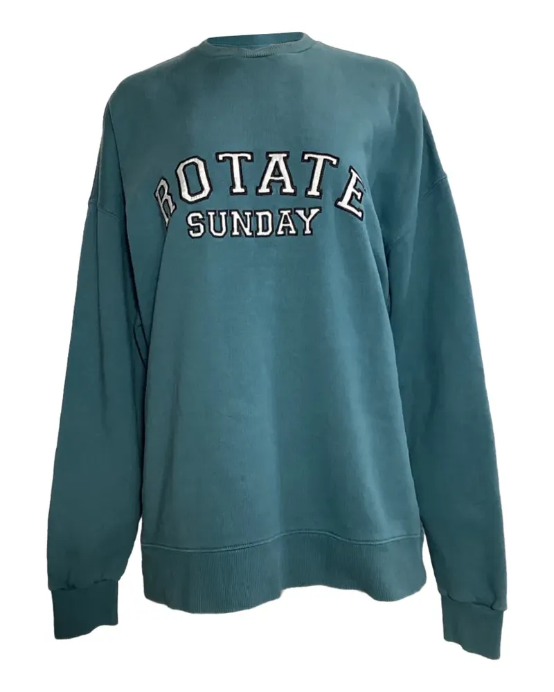 ROTATE Birger Christensen Sunday Iris Sweatshirt - Blau Blau