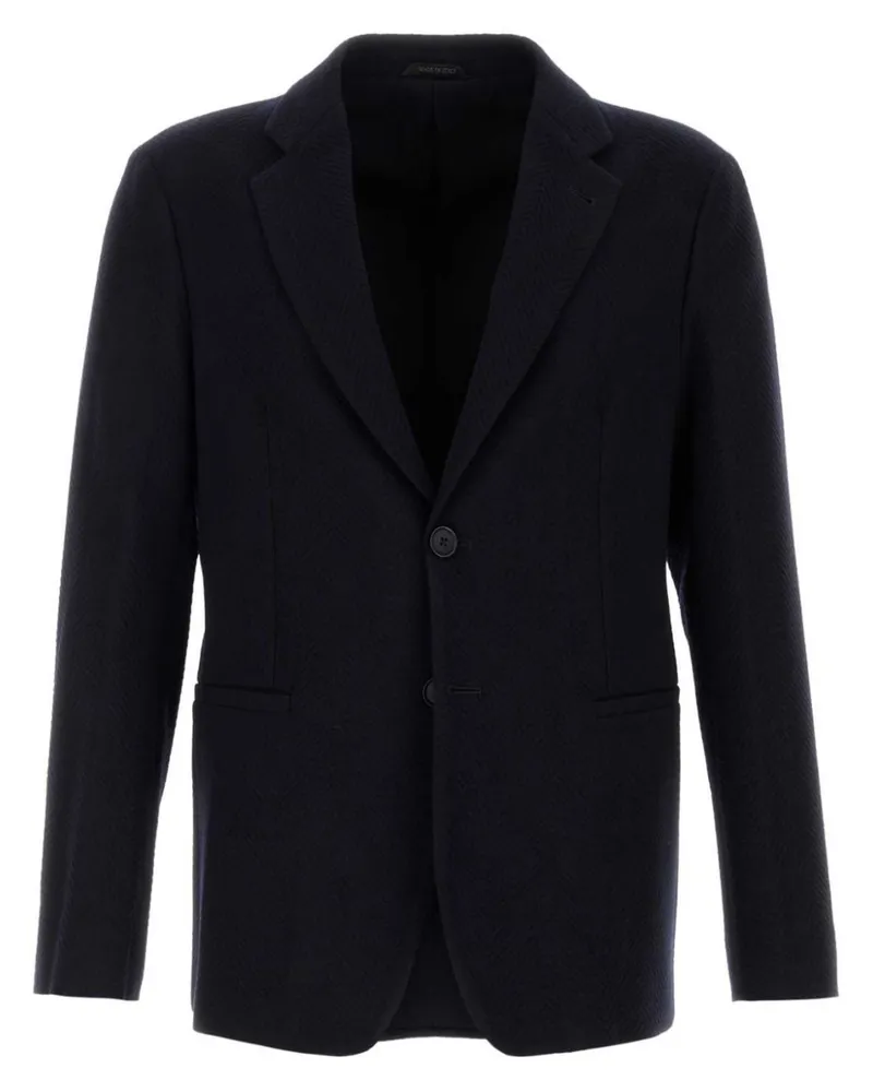 Giorgio Armani Geknöpftes Sakko - Blau Blau