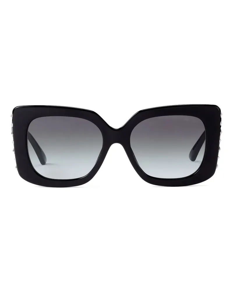 Jimmy Choo Delphie Sonnenbrille - Schwarz Schwarz