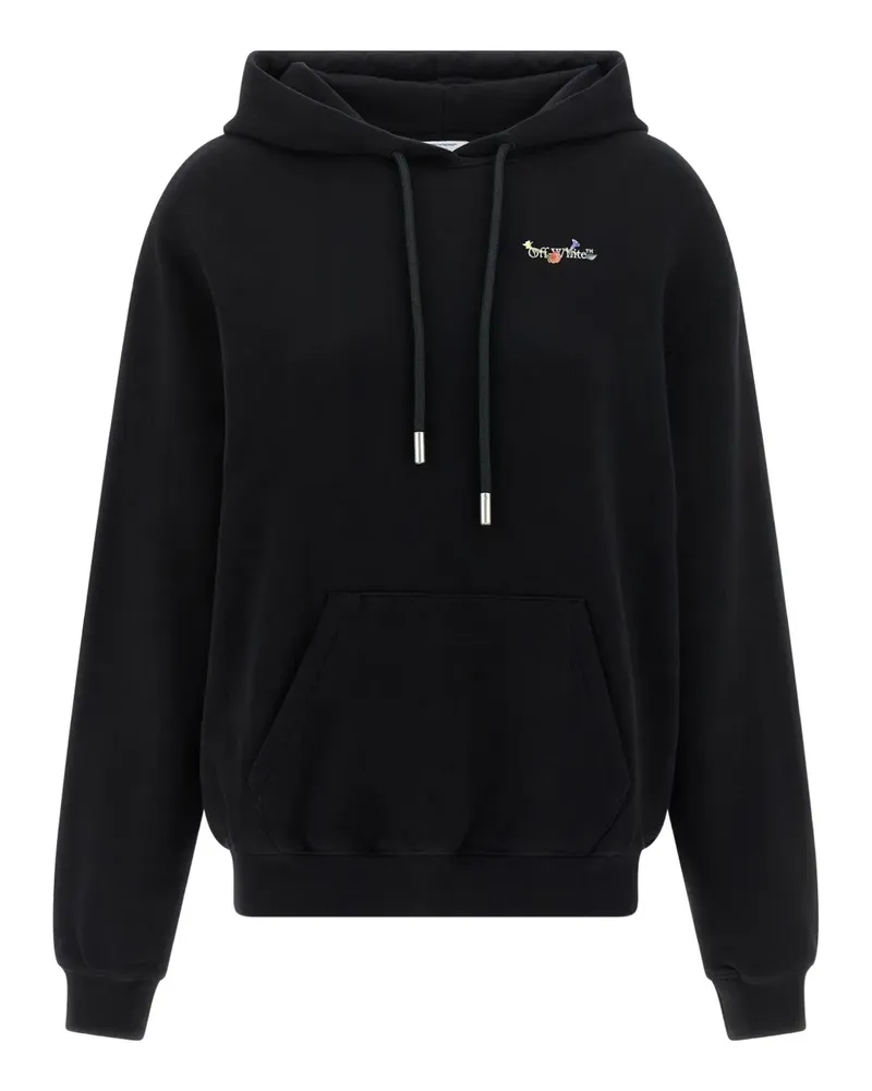 OFF-WHITE Glass Flower Hoodie - Schwarz Schwarz