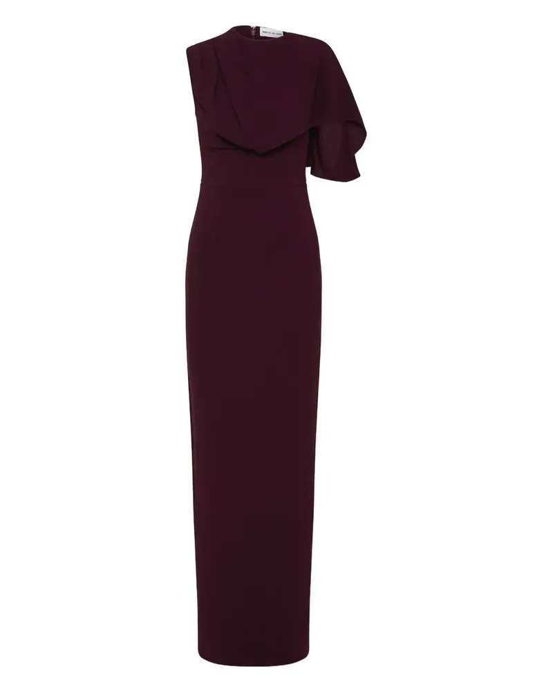 Rebecca Vallance Drapiertes Abendkleid - Violett Violett